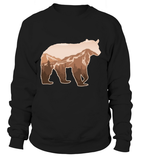 Bear - The Great Mountain Bear Animal Lover Gift Women's Sweatshirt