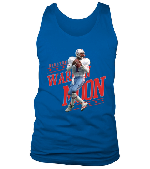 Warren No.1 Houston Football Moon Men's Tank Top