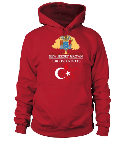 New Jersey Grown with Turkish Roots Women's Hoodie