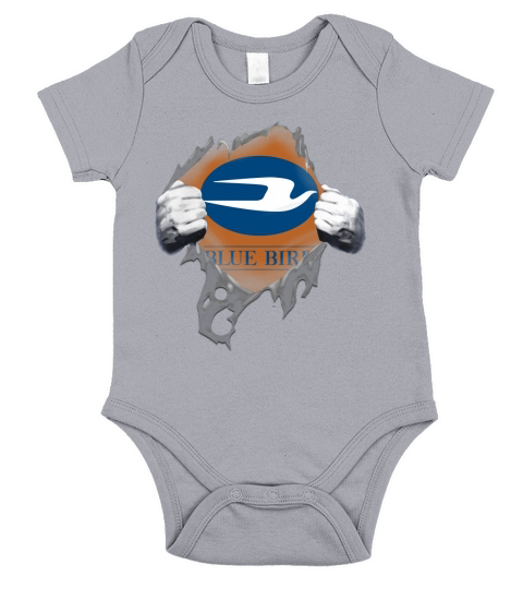 blue bird corporation Short Sleeve Baby One-Piece