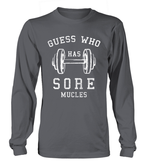 who has sore muscles gift idea sporty people Women's Long Sleeve