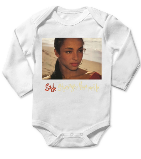 Sade Stronger Than Pride Long Sleeve Baby One-Piece