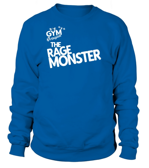 Gym Brigade The Rage Monster Funny Design Women's Sweatshirt