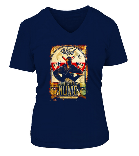 Comfortably Numb T Shirt V-neck T-Shirt Woman