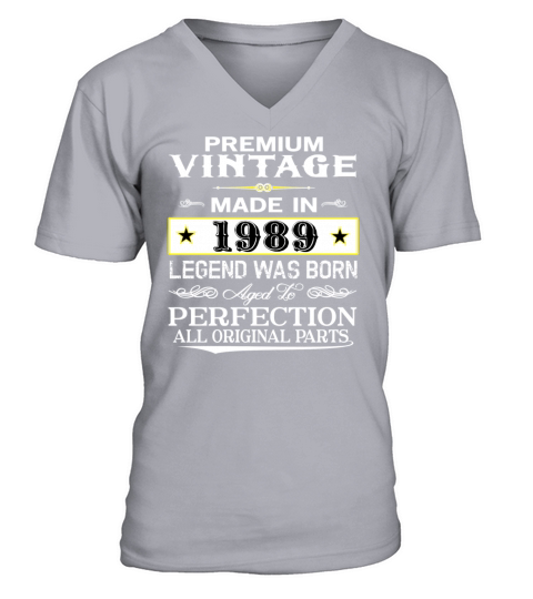 PREMIUM VINTAGE 1989 Men's V-Neck T-shirt