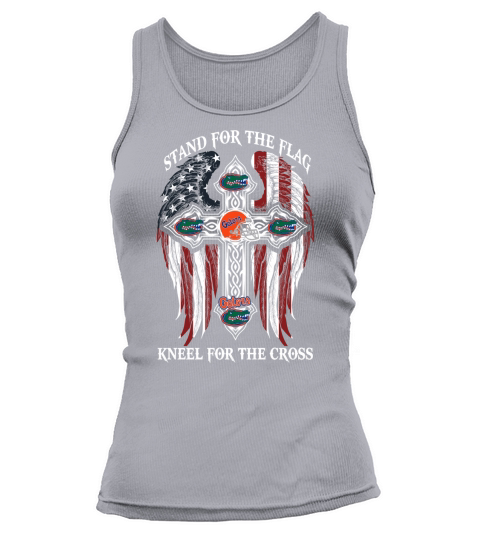 Stand For The Flag Kneel For The Cross - Frontside Tank top Woman