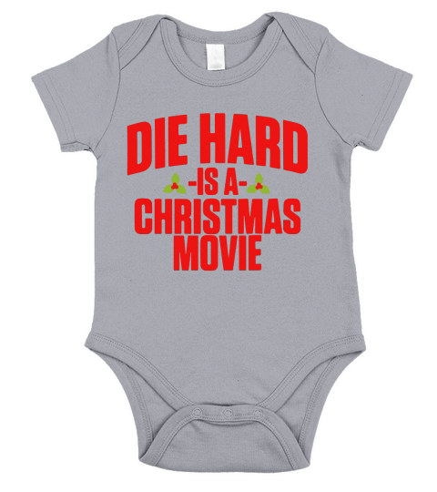 Die hard is a christmas movie Short Sleeve Baby One-Piece