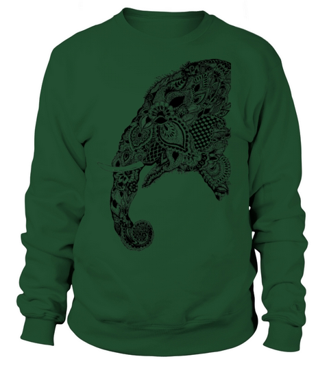 half elephant art Women's Sweatshirt
