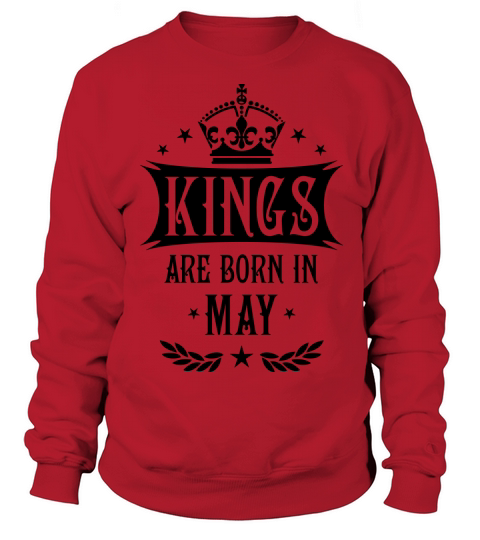 16 Kings are born in May King Happy Birthday Women's Sweatshirt