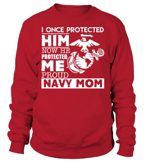 Proud Navy Mom Shirts Women's Sweatshirt