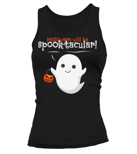halloween ghost Women's Tank Top