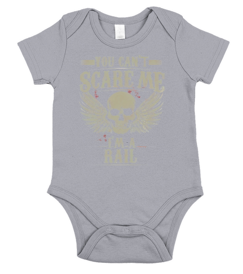Funny For RAIL Short Sleeve Baby One-Piece