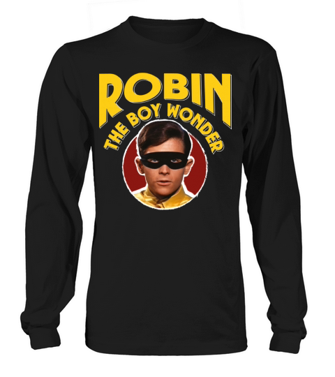 DC Comics Batman Robin The Boy Wonder Actor Men's Long Sleeve