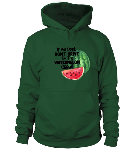 Watermelon Crawl Women's Hoodie