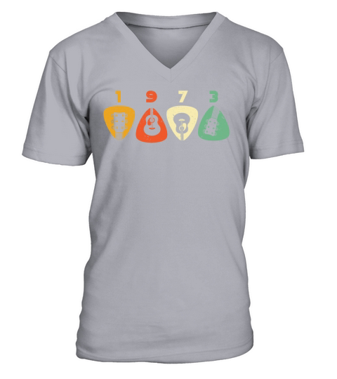1973 Birthday Pick TShirt 48th Birthday Shirt Born Men's V-Neck T-shirt