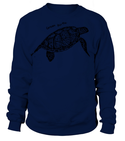Green Turtle Women's Sweatshirt