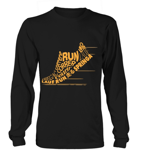 Funny Running Shirt Run Worldwide Cool Gift For Women's Long Sleeve