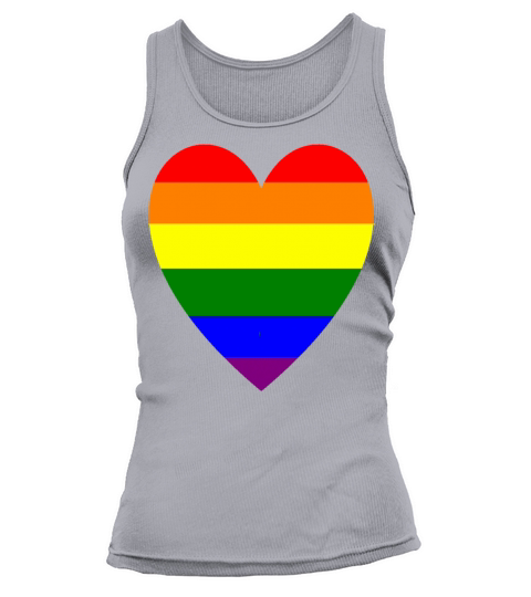 RAINBOW HEART Women's Tank Top