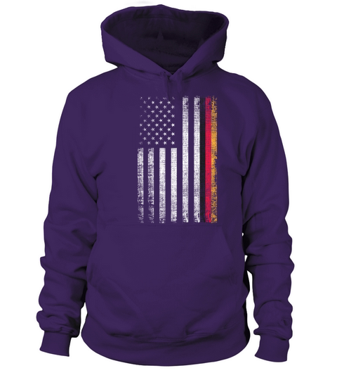 German American Flag Oktoberfest Deutsche Heritage Women's Hoodie
