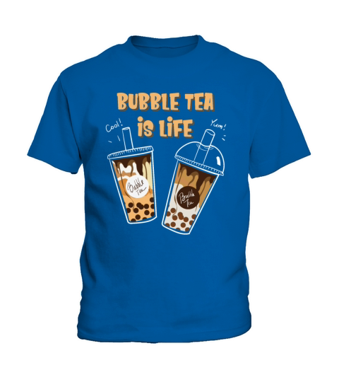 Bubble Tea Is Life Chilled Milk Tea Fan Gift Idea Kids T-Shirt