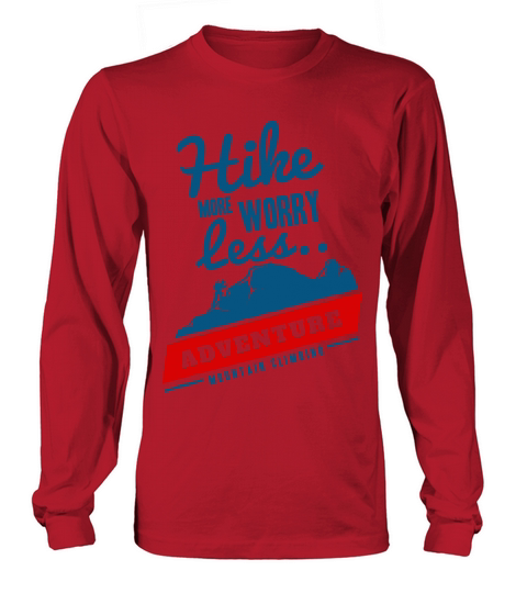 Hike More Worry Less Women's Long Sleeve