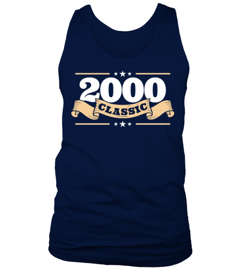 Anniversary 2000 Classic Matching Couple Distresse Men's Tank Top