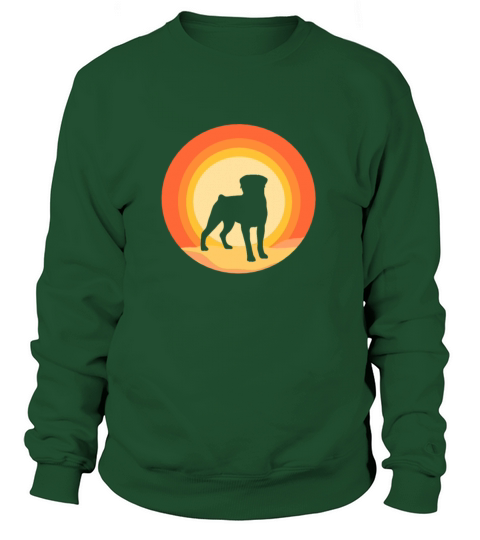 Retro Rottie Rottweiler Dog Owner Animal Gift Idea Women's Sweatshirt
