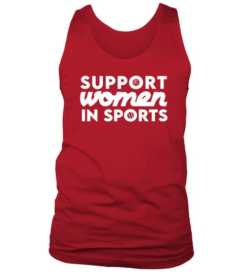 Support Women In Sports Tank Top Unisex