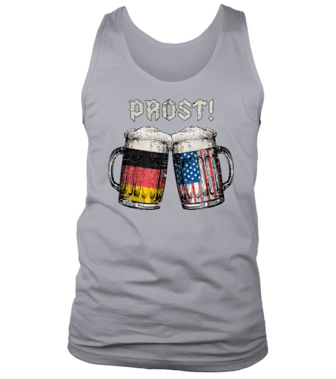 PROST I German American Beer Friendship Men's Tank Top