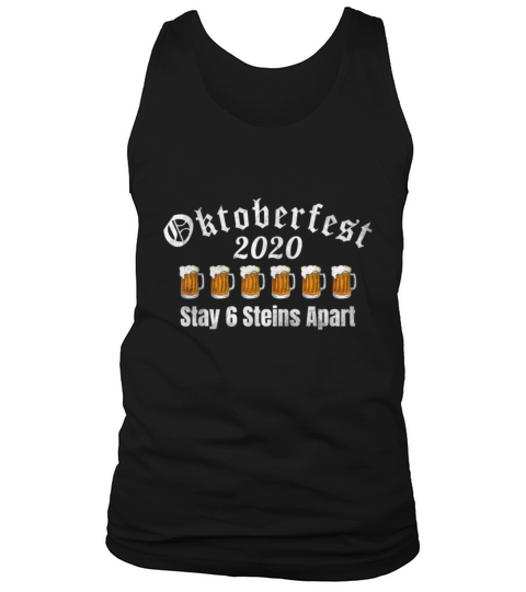 Oktoberfest 2020 6 Stein Apart Beer October Men's Tank Top