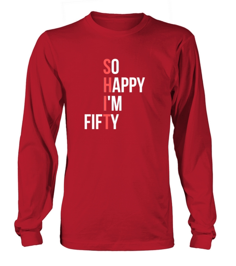 50th Birthday Funny Women's Long Sleeve