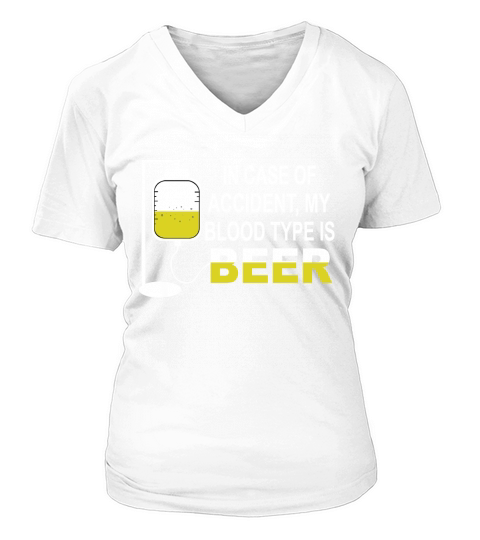 BEER V-neck T-Shirt Woman