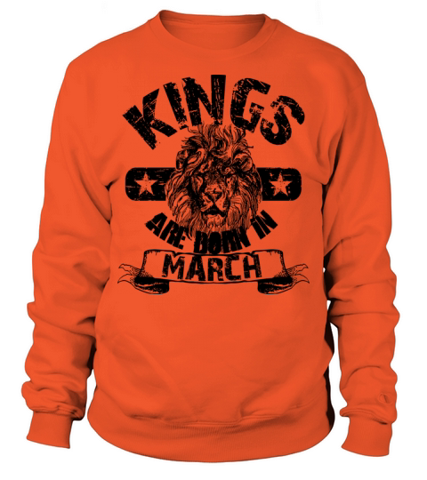Kings Are Born In March Men's Sweatshirt