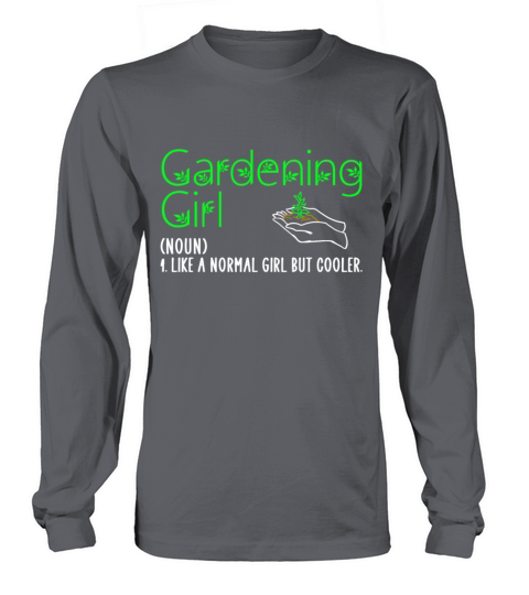 Gardening girl Long sleeved Unisex