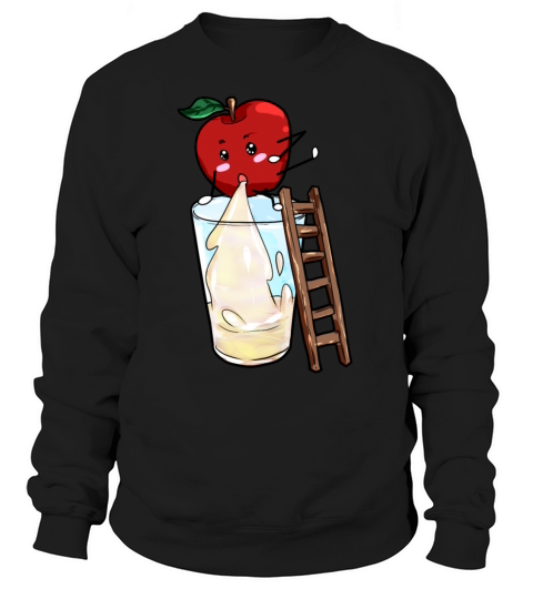 Apple drools apple juice Women's Sweatshirt