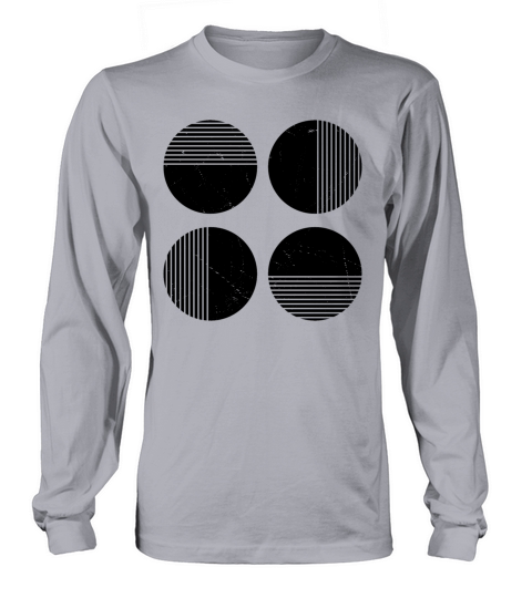 Minimal Black Corner Stripes Women's Long Sleeve