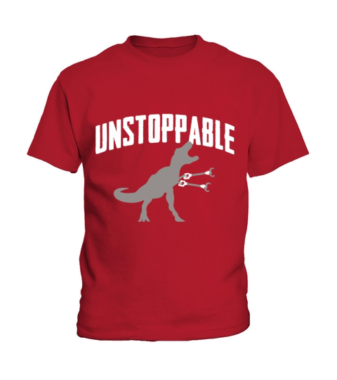 UNSTOPPABLE T REX T REX TOY CLAW HAND FUNNY MEME Kids T-Shirt