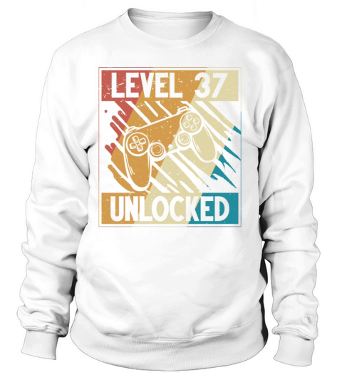 37th Birthday Gamer 37 Years Women's Sweatshirt