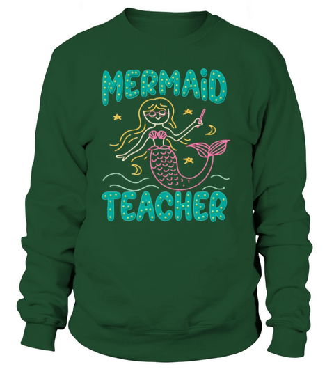 Mermaid Teacher Women's Sweatshirt