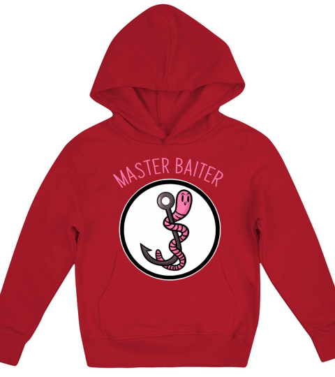 Fish Fishing Fishing Butt Gift Eel Pike Kids Hoodie