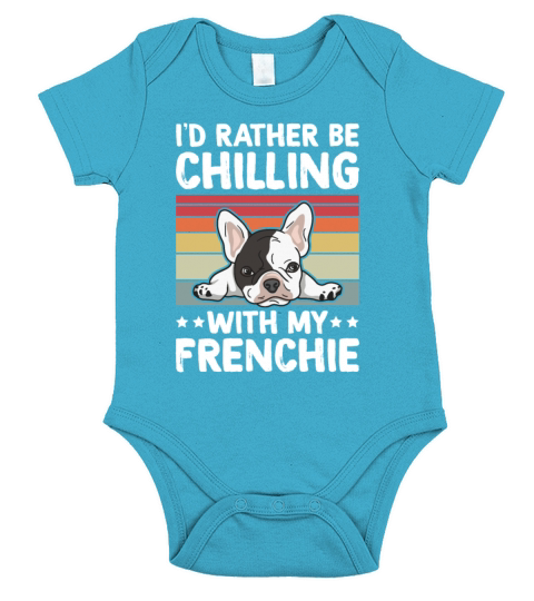 French Bulldog Design for a Frenchie Owner Short Sleeve Baby One-Piece