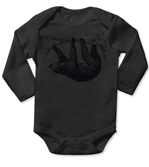 SLOTH Long Sleeve Baby One-Piece