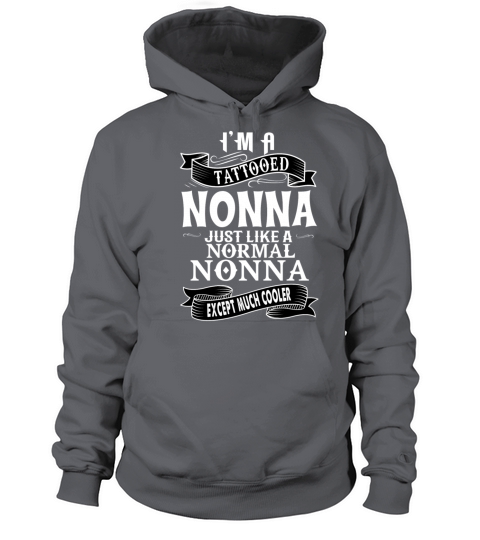 TATTOOED NONNA Women's Hoodie