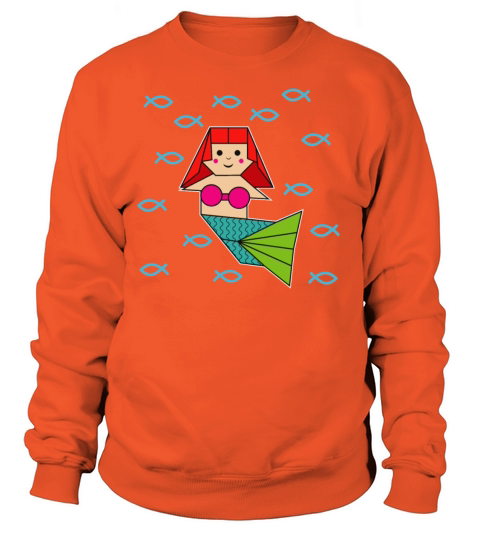 Origami Mermaid Women's Sweatshirt