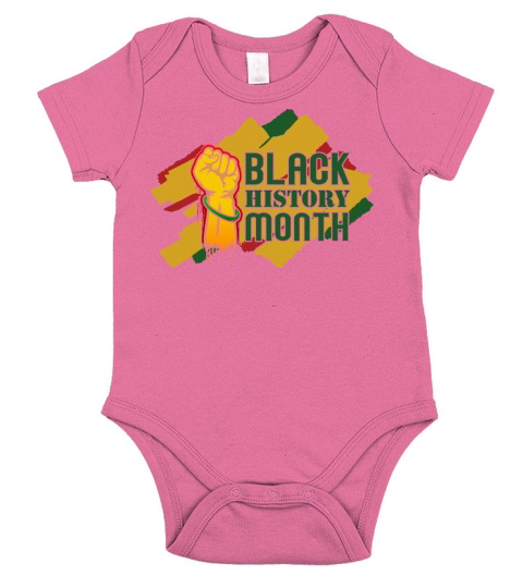 Black History Month Tee For African American Short Sleeve Baby One-Piece