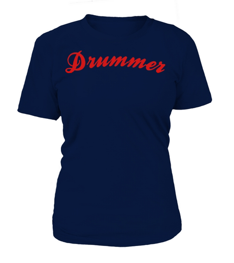 drummer cool curved logo Women's T-Shirt