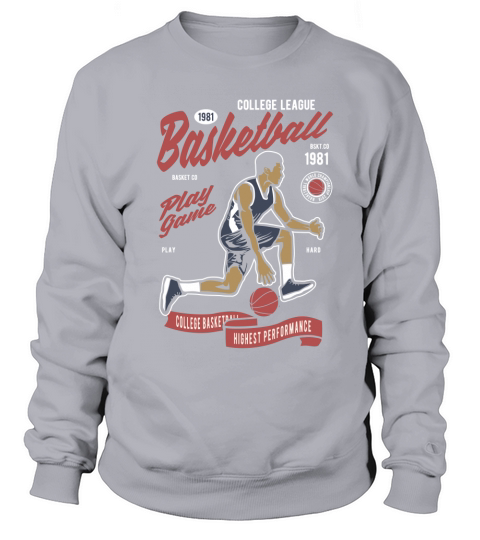 Basketball College League Women's Sweatshirt