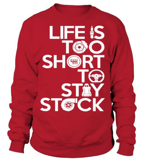 Stock - Life Is Too Short To Stay Stock Women's Sweatshirt
