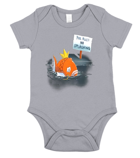POOL RULES NO SPLASHING - Mens Premium T-Shirt Short Sleeve Baby One-Piece