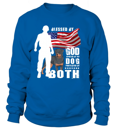 Christian Veteran who loves his Dog Women's Sweatshirt